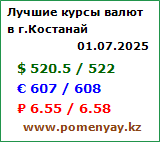 Наш информер для г.Костанай 160x142px