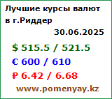 Наш информер для г.Риддер 160x142px